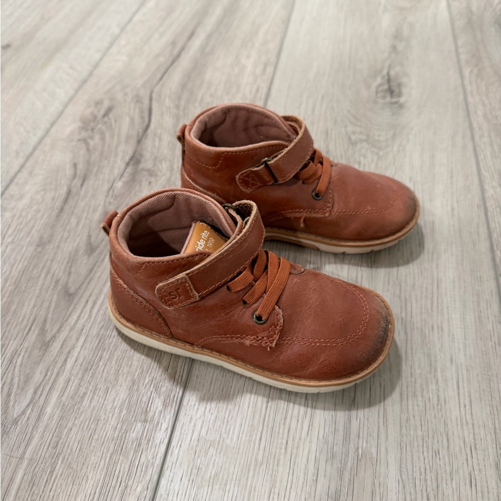 Stride Rite Tan Kids Boots